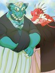 Rating: s
ID: 4510651
Date: 2024-01-02 14:28:03 -0500
Status: active
Score: 11
2023 3:4 anthro asian_clothing barbel_(anatomy) belly big_belly breath chinese_zodiac cipactli_(tas) clothed clothing dragon duo east_asian_clothing green_body hand_under_clothing hi_res horn itzamna_(tas) japanese_clothing kimono lifewonders lizard looking_at_viewer male musclegut muscular mythological_creature mythological_scalie mythology napantos new_year_2024 pecs red_body reptile scalie spines tokyo_afterschool_summoners whiskers year_of_the_dragon post #4510651