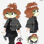 Rating: s
ID: 5640544
Date: 2025-06-13 22:43:22 -0400
Status: pending
Score: 6
1:1 3_fingers absurd_res amphibian anthro artist_name bangs black_bottomwear black_clothing black_dress black_eyes black_pants black_scarf bottomwear brown_hair closed_smile clothed clothed_anthro clothed_female clothed_feral clothing dated dress english_description eyebrow_through_hair eyebrows eyelashes female female_anthro female_feral feral fingers frog fully_clothed fully_clothed_anthro fully_clothed_female gloves green_body green_skin grey_clothing grey_gloves grey_handwear hair handwear hi_res holding_purse maggy_(wolflly10) medium_hair mouth_closed multicolored_body multicolored_skin multiple_scenes noseless one_eye_closed open_mouth orange_eyes pants ponytail red_purse scarf smile solo sparkles text translucent translucent_hair white_hair_tie wolflly10 post #5640544