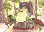 Rating: s
ID: 5589190
Date: 2025-05-21 19:36:43 -0400
Status: active
Score: 6
absurd_res alligator alligator_snapping_turtle alligatorid ambiguous_gender anthro beak chair claws crocodilian crown efradraws english_text everglades eyeshadow fangs female furniture glistening group headgear hi_res huge_filesize leaf lipstick makeup melee_weapon overweight overweight_female painting_(artwork) plant polearm queen reflection reptile royalty scales scalie snapping_turtle spear swamp teeth text throne traditional_media_(artwork) traditional_painting_(artwork) traditional_watercolor_(artwork) tree tribal turtle water water_reflection watercolor_(artwork) weapon post #5589190