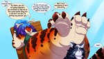 Rating: s
ID: 4198936
Date: 2023-07-28 14:53:39 -0400
Status: active
Score: 10
2022 anthro bone bone_in_hair breasts cellphone claws cleavage clothed clothing crossed_legs dialogue dinosaur domestic_cat duo electronics english_text fangs feet felid feline felis female foot_focus footprint forniphilia fur hair half-closed_eyes hi_res holding_cellphone holding_object holding_phone living_footstool looking_back male mammal mouth_closed narrowed_eyes open_mouth pawprint paws phone prehistoric_species reptile scales scalie shenzel shenzel_(shenzel) signature sitting size_difference speech_bubble teasing_with_feet teeth text theropod thick_thighs toe_claws tongue trinity_(shenzel) tyrannosaurid tyrannosauroid tyrannosaurus tyrannosaurus_rex whiskers post #4198936