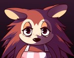 Rating: s
ID: 3820901
Date: 2023-01-19 07:27:31 -0500
Status: active
Score: 153
2023 animal_crossing anthro apron brown_body brown_eyes bust_portrait clothing ears_down eulipotyphlan female freckles guywiththepie hedgehog lidded_eyes looking_at_viewer mammal nintendo pivoted_ears portrait purple_background sable_able simple_background solo tired tired_eyes post #3820901