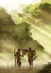Rating: s
ID: 4193783
Date: 2023-07-26 01:50:25 -0400
Status: active
Score: 20
2023 anthro armlet artist_logo artist_name bottomwear bracelet brown_body carrying_pole clothing day depth_of_field digital_media_(artwork) duo erkhyan euplerid eyes_closed fehizoro forest fossa hi_res holding_melee_weapon holding_object holding_polearm holding_spear holding_weapon jewelry jungle light light_beam logo loincloth male mammal melee_weapon necklace outside partially_submerged plant polearm sash smile spear sunbeam sunlight tail text tree tsimilefy walking walking_stick water weapon whiskers post #4193783