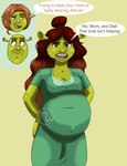 Rating: s
ID: 5590570
Date: 2025-05-22 12:02:58 -0400
Status: pending
Score: 0
2025 absurd_res accessory arms_bent artist_logo bald belly big_belly big_nose black_hair_tie blue_eyes bodily_fluids breasts brown_eyebrows brown_eyes cleavage closed_frown clothed clothed_female clothed_humanoid clothing colored colored_nails daughter_(lore) dialogue digital_drawing_(artwork) digital_media_(artwork) disembodied_head dreamworks dress english_description english_text eyebrows eyelashes facial_piercing father_(lore) father_and_child_(lore) father_and_daughter_(lore) felicia_(shrek) female female_humanoid fingernails fingers frown frowning_at_another fully_clothed fully_clothed_female fully_clothed_humanoid green_clothing green_dress green_fingernails green_lips green_nails group hair hair_accessory hair_bun hair_tie hands_on_own_hips hi_res humanoid light lighting lips logo long_hair looking_at_viewer male mayternity mayternity_2025 medium_breasts mother_(lore) mother_and_child_(lore) mother_and_daughter_(lore) mouth_closed multicolored_hair nails name_drop name_in_dialogue navel_outline nervous nervous_sweat nose_piercing nose_ring not_furry offscreen_character offscreen_female offscreen_male ogre open_mouth open_smile orange_lips parent_(lore) parent_and_child_(lore) parent_and_daughter_(lore) piercing pink_tongue pregnant pregnant_female pregnant_humanoid princess_fiona red_eyebrows red_hair ring_piercing shaded shocked shrek_(character) shrek_(series) simple_background simple_shading skywater smile speech_bubble standing sweat sweatdrop talking_to_another teeth text tongue trio two_tone_hair wavy_hair yellow_background post #5590570