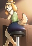 Rating: s
ID: 2967924
Date: 2021-10-09 19:52:38 -0400
Status: active
Score: 81
animal_crossing anthro barefoot black_nose blonde_hair bottomwear breasts canid canine canis clothed clothing domestic_dog feet female fur furgonomics hair hi_res isabelle_(animal_crossing) kittellox_(artist) looking_at_viewer looking_back looking_back_at_viewer low-angle_view mammal monotone_bottomwear monotone_clothing monotone_skirt nintendo pencil_skirt rear_view seat shih_tzu sitting skirt smile solo tail tail_through_skirt toy_dog yellow_body yellow_fur post #2967924
