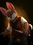 Rating: s
ID: 4432136
Date: 2023-11-23 14:58:12 -0500
Status: active
Score: 8
amuaroo anthro brown_body brown_fur clothed clothing dagger fully_clothed fur hi_res horn inkquisitor_(artist) looking_at_viewer male melee_weapon rufus_amuaroo satchel solo stiletto_(weapon) tan_body tan_fur weapon yellow_eyes post #4432136