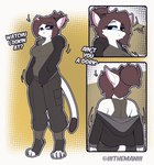 Rating: s
ID: 5452786
Date: 2025-03-24 02:00:03 -0400
Status: active
Score: 214
2025 animated anthro blue_sclera breasts brown_hair cateline clothed clothing domestic_cat english_text felid feline felis female fur hair hi_res looking_at_viewer mammal ponytail short_playtime solo tail tail_motion tailwag text the_man white_body white_fur post #5452786