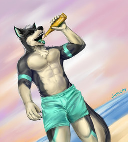 Rating: s
ID: 1850932
Date: 2019-04-21 21:33:17 -0400
Status: active
Score: 43
2019 5_fingers abs alcohol anthro beach beer beverage biceps biped black_body black_claws black_fur black_nose black_tail bottle bottomwear canid canine canis claws clothed clothing container countershading detailed_background digital_media_(artwork) domestic_dog drinking dutch_angle eyewear fingers front_view fur green_bottomwear green_clothing green_tongue hair hi_res holding_bottle holding_container holding_object husky juice_(character) juiceps male mammal multicolored_body multicolored_fur multicolored_tail muscular muscular_anthro muscular_male navel nordic_sled_dog open_mouth outside pecs sea seaside short_hair signature solo spitz standing sunglasses swimming_trunks swimwear tail teeth tongue topless two_tone_body two_tone_fur two_tone_tail water white_body white_fur white_hair white_tail post #1850932