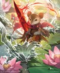 Rating: s
ID: 4625807
Date: 2024-02-27 12:45:00 -0500
Status: active
Score: 41
accessory airi_yoshihisa anthro armor bow_ribbon brooch brown_body brown_fur buckteeth cloak clothing female fire flaming_sword flower fur furgonomics grey_body grey_fur hasbro heat_sword hi_res leaf lily_pad mabel_(bloomburrow) magic:_the_gathering mammal melee_weapon mouse multicolored_body multicolored_fur murid murine official_art orange_eyes plant rodent semi-anthro shield solo splashing_water sword tail tail_accessory teeth two_tone_body two_tone_fur water water_lily weapon whiskers wizards_of_the_coast post #4625807