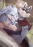 Rating: s
ID: 4413977
Date: 2023-11-14 08:35:02 -0500
Status: active
Score: 21
anthro bedroom blue_eyes blush canid canine canis clothed clothing domestic_dog duo embarrassed eye_contact hair hi_res hug husky kuugo_(lagoon_lounge) lagoon_lounge light looking_at_another male male/male mammal melon_airaiku nordic_sled_dog smile sousuke_inami spitz white_hair wolf post #4413977