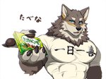 Rating: s
ID: 4791667
Date: 2024-05-18 16:58:38 -0400
Status: active
Score: 31
5_fingers anthro brown_body brown_fur canid canine canis claws clothed clothing countershade_face countershade_fur countershading eyebrows fingers four-character_idiom fur japanese_text male mammal muscular muscular_anthro muscular_male ogami_aratsuka pawpads rossciaco shirt solo text text_on_clothing text_on_shirt text_on_topwear topwear vtuber wolf post #4791667