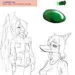 Rating: s
ID: 5570039
Date: 2025-05-13 17:38:38 -0400
Status: active
Score: 2
1:1 2025 4chan anthro bone_frill breasts cavemanon_studios clothing crossgender espectro111222 feathered_wings feathers female frill_(anatomy) green_(snoot_game) hair hair_over_eye hi_res jacket looking_at_viewer monochrome mtf_crossgender prehistoric_species pterodactylus pterosaur reptile scalie shirt sketch snoot_game snout solo tank_top topwear wings post #5570039