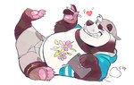 Rating: s
ID: 4048521
Date: 2023-05-12 19:56:32 -0400
Status: active
Score: 20
2022 anklet anthro barefoot bear bottomwear clothed clothing drawing_tablet electronics feet fully_clothed giant_panda hair hair_through_hat hat headgear headwear heart_symbol hoodie jewelry lying male mammal on_side pawpads raised_leg shorts simple_background smile solo super-tuler tairu topwear white_background post #4048521