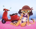 Rating: s
ID: 5655856
Date: 2025-06-20 14:57:39 -0400
Status: active
Score: 14
2025 anthro bandanna_on_head beach belly_tuft bikini biped black_hair blue_sclera cheetah chest_tuft clothing detailed_background felid feline female floor fur gesture hair hand_gesture hi_res huge_hips looking_at_viewer mammal markings navel pusszone scooter seductive sitting sitting_on_ground small_waist solo spots spotted_body spotted_fur swimwear talibah_(pusszone) tan_body tan_fur thick_thighs tile tile_floor tuft two-piece_swimsuit wide_hips yellow_body yellow_fur post #5655856