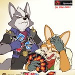 Rating: s
ID: 5518504
Date: 2025-04-20 20:26:42 -0400
Status: active
Score: 118
1:1 5_fingers anthro biped bite biting_lip bodily_fluids canid canine canis clothed clothing crying dahecksajerry duo eye_patch eyewear fingers fox fox_mccloud fur grey_body grey_fur male mammal nintendo star_fox tears uno wolf wolf_o'donnell post #5518504