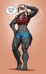 Rating: s
ID: 5564146
Date: 2025-05-11 07:41:53 -0400
Status: active
Score: 25
2025 5:8 abs absurd_res anthro arm_tuft badger barefoot blonde_hair blush bottomwear breasts clothing denim denim_bottomwear denim_clothing denim_shorts dialogue english_text eyebrow_through_hair eyebrows eyelashes feet female fur hair hi_res liz_(mykegreywolf) mammal medium_breasts midriff muscular muscular_anthro muscular_female muscular_thighs mustelid musteline mykegreywolf navel pattern_clothing pattern_shirt pattern_topwear plaid plaid_clothing plaid_shirt plaid_topwear purple_eyes shirt shorts shoulder_tuft smile solo text thick_thighs tied_shirt topwear translucent translucent_hair tuft post #5564146
