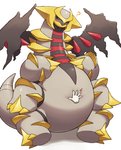 Rating: s
ID: 2195490
Date: 2020-03-28 22:39:24 -0400
Status: active
Score: 87
altered_forme_giratina ambiguous_gender belly belly_grab black_sclera disembodied_hand duo featureless_crotch generation_4_pokemon giratina grey_body heart_symbol hi_res legendary_pokemon multi_leg multi_limb nintendo on_ice_(artist) pokemon pokemon_(species) question_mark red_eyes simple_background white_background wings post #2195490