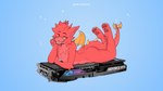 Rating: s
ID: 5036888
Date: 2024-09-08 07:01:01 -0400
Status: active
Score: 65
16:9 2024 2_horns anthro biped butt curved_horn dragon fur furred_dragon furred_scalie goop_original graphics_card hi_res horn looking_at_viewer lucky_(msi) lying male msi mythological_creature mythological_scalie mythology nude_anthro nude_male on_front red_body red_eyes red_fur scalie slim_anthro slim_male solo the_pose widescreen post #5036888