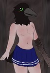 Rating: s
ID: 4792811
Date: 2024-05-19 04:50:47 -0400
Status: active
Score: 20
animal_humanoid avian bird bite_mark blush bottomwear clothed clothing corvid corvus_(genus) crow crow_mauler digital_media_(artwork) fear_and_hunger femboy green_eyes hi_res hickey humanoid kawattame male mammal oscine passerine simple_background skirt solo tail post #4792811