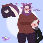 Rating: s
ID: 5318964
Date: 2025-01-20 06:52:04 -0500
Status: active
Score: 22
1:1 absurd_res anthro arctic_fox blush breasts butt canid canine clothing dragon duo english_text female fox fur hair hi_res holding_butt horn leggings legwear looking_at_viewer magnoliabihs male male/female mammal mythological_creature mythological_scalie mythology purple_hair renji_tama_(character) scalie sweater tail teasing text topwear true_fox post #5318964