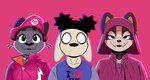Rating: s
ID: 4826893
Date: 2024-06-03 17:35:53 -0400
Status: active
Score: 92
2023 anthro anthro_anon beat_banger blue_eyes bunfan_games canid canine cathy_smith clothed clothing collar colored cracker_island cute_fangs digital_drawing_(artwork) digital_media_(artwork) domestic_cat fangs felid feline felis female female_anthro gale_shinpen gorillaz green_eyes grey_body group hat headgear headwear hi_res looking_at_viewer male male_anthro mammal no_pupils pink_background portrait raccoon_dog shirt simple_background smile t-shirt tan_body tanuki teeth topwear trio ultrahyper post #4826893