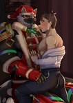 Rating: s
ID: 5345959
Date: 2025-02-02 01:00:04 -0500
Status: active
Score: 24
abs anthro back_muscles big_muscles big_pecs blush butt canid canine canis clothing duo eye_contact haruyuki079 hi_res holding_partner human human_on_anthro interspecies intimate larger_anthro larger_male lifewonders live_a_hero looking_at_another male male/male male_operator mammal monomasa muscular muscular_anthro muscular_human muscular_male nipples pecs romantic romantic_couple size_difference smaller_human smaller_male undressing wolf post #5345959