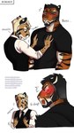 Rating: s
ID: 5529203
Date: 2025-04-25 10:00:51 -0400
Status: active
Score: 8
2023 angry anthro beard black_beard black_clothing black_facial_hair black_hair black_shirt black_t-shirt black_topwear black_vest blonde_beard blonde_facial_hair blonde_hair blush bodily_fluids clothed clothing dated demireality duo eyes_closed facial_hair felid fur hair hi_res male mammal mouth_closed orange_body orange_fur shirt short_hair simple_background sweat t-shirt tan_body tan_fur topwear vest white_background white_body white_clothing white_fur white_topwear post #5529203