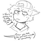 Rating: s
ID: 2688094
Date: 2021-04-08 01:19:39 -0400
Status: active
Score: 60
ambiguous_gender anthro backwards_baseball_cap backwards_hat baseball_cap bat_pony bodily_fluids clothing dialogue digital_media_(artwork) english_text equid equine fan_character hair hasbro hat headgear headshot_portrait headwear horse ipomoea_(oc) mammal monochrome my_little_pony nervous pony portrait shaking simple_background sketch solo sweat text the-minuscule-task post #2688094