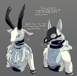 Rating: s
ID: 4630924
Date: 2024-02-29 22:25:38 -0500
Status: active
Score: 39
2024 absurd_res airyria alternate_form anthro belly black_belly black_horn blue_body blue_eyes blue_fur bone bovid breasts canid caprine croioghir digital_drawing_(artwork) digital_media_(artwork) elemental_creature english_text female female_symbol fluffy fur gender_symbol grey_background half-length_portrait hi_res horn long_horn male male_symbol mammal mask mineral_fauna napalm_express neck_wraps no_pupils portrait simple_background skull skull_mask snow snow_creature symbol text trypophobia white_body white_ears white_nose post #4630924