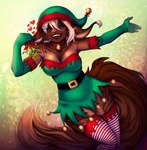 Rating: s
ID: 4492687
Date: 2023-12-24 19:57:58 -0500
Status: active
Score: 10
2023 absurd_res anthro armwear av_malina bell bell_collar belt brown_body brown_fur christmas clothing collar domestic_cat dress ear_tuft elbow_gloves elf_costume eyes_closed felid feline felis female fur gloves green_clothing green_dress hair handwear hi_res holding_mistletoe holidays hybrid jingle_bell legwear lynx maine_coon mammal mistletoe plant saoirse_(allen_fuller) solo stocking_cap stockings tuft white_hair post #4492687