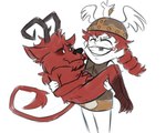 Rating: s
ID: 5037035
Date: 2024-09-08 09:22:43 -0400
Status: active
Score: 14
2024 2_horns 4_fingers 4_toes anthro armor black_horn black_nose bovid braided_hair braided_pigtails brown_clothing brown_feet brown_helmet caprine caprine_demon carrying_another carrying_partner clothed clothed/nude clothing colinnpc colored colored_sketch curved_horn demon don't_starve duo ears_down eyebrows eyes_closed featureless_crotch feet female fingers flat_colors fluffy freckled_face freckles fur goat goat_demon hair hands_together happy headgear helmet hi_res holding_another holding_partner horn human imp klei_entertainment long_hair looking_at_another looking_at_partner male male/female mammal missing_teeth nude pale_skin pigtails pink_cheeks pivoted_ears proud red_body red_fur red_hair red_tuft romantic romantic_couple simple_background simple_eyes sketch smile standing strong_female tail tail_tuft teeth teeth_showing toes tuft white_background wigfrid winged_helmet wortox post #5037035