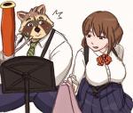Rating: s
ID: 2135175
Date: 2020-01-31 23:29:57 -0500
Status: active
Score: 4
2017 anthro bassoon blush bodily_fluids bottomwear clothing duo female human kemono male mammal musical_instrument necktie overweight overweight_male pants procyonid raccoon rentcg shirt sitting sweat topwear wind_instrument woodwind_instrument post #2135175