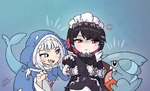 Rating: s
ID: 5278099
Date: 2024-12-31 13:34:37 -0500
Status: active
Score: 45
2024 3_fingers 3_toes 5_fingers animal_humanoid annoyed bangs bite_taken black_clothing black_dress black_eyes black_hair black_tail blue_background blue_body blue_clothing blue_eyes blue_hoodie blue_markings blue_scales blue_tail blue_topwear blush chris-thekid clothed clothed_female clothed_humanoid clothing colored cross-popping_vein crossover digital_drawing_(artwork) digital_media_(artwork) dress ellen_joe_(zzz) english_description eyelashes feet female female_humanoid feral fin fingers fish fish_humanoid fully_clothed fully_clothed_female fully_clothed_humanoid gawr_gura generation_4_pokemon gible group hair holding_tail hololive hololive_en hood_up hoodie human humanoid larger_female larger_humanoid leaning leaning_forward long_hair looking_at_another maid_headdress male male_feral mammal marine marine_humanoid markings mihoyo nintendo noseless notched_fin notched_tail pink_tongue pokemon pokemon_(species) red_eyes scales scar shark_humanoid shark_tail sharp_teeth short_hair signature simple_background size_difference smaller_feral smaller_male tail tail_scar tan_body tan_skin teeth thin_eyebrows thiren toes tongue topwear trio vtuber white_hair zenless_zone_zero post #5278099