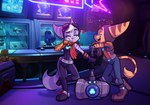 Rating: s
ID: 5638532
Date: 2025-06-12 21:27:32 -0400
Status: active
Score: 3
2025 anthro belt blue_eyes boots breasts clothing cybernetic_arm cybernetic_limb duo ear_piercing ear_ring eyebrows eyelashes eyewear eyewear_on_head female footwear fur gloves goggles goggles_on_head green_eyes hammer handwear headgear headwear hi_res lombax male mammal open_mouth open_smile piercing psicoyote ratchet_(ratchet_and_clank) ratchet_and_clank ring_piercing rivet_(ratchet_and_clank) scarf shoes small_breasts smile sony_corporation sony_interactive_entertainment striped_body striped_fur stripes tail tail_tuft tools tuft white_body white_fur yellow_body yellow_fur post #5638532
