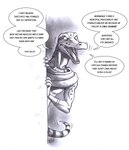 Rating: s
ID: 5024404
Date: 2024-09-01 20:31:27 -0400
Status: active
Score: 28
0laffson 2024 anthro armor claws dialogue english_text finger_claws fingers graphite_(artwork) hi_res incel jealous jewelry leaning leaning_forward lizard looking_around_corner male markings motion_lines necklace open_mouth reptile scale_markings scales scalie scarf sharp_teeth signature solo speech_bubble spots spotted_body striped_markings striped_tail stripes tail tail_markings teeth text tongue traditional_media_(artwork) twitching_tail vambrace post #5024404