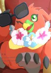 Rating: s
ID: 5621353
Date: 2025-06-04 19:45:49 -0400
Status: active
Score: 2
absurd_res anthro avian bandai_namco beak claws digimon digimon_(species) eyewear feathers feet green_eyes hi_res lei male mofumi_corvus muchomon one_eye_closed orange_body orange_feathers smile solo sunglasses talons toes wink post #5621353