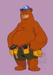 Rating: s
ID: 5019735
Date: 2024-08-30 14:24:28 -0400
Status: active
Score: 28
2024 anthro bear bear_and_breakfast belly bottomwear brown_body brown_fur clothing eclipticafusion fur green_bottomwear green_clothing green_shorts grin hank_(bear_and_breakfast) hat headgear headwear hi_res male mammal overweight overweight_male purple_background shorts simple_background smile solo tools post #5019735