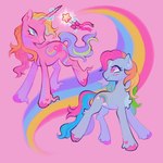 Rating: s
ID: 5129225
Date: 2024-10-21 01:23:22 -0400
Status: active
Score: 13
1:1 blue_eyes blush cutie_mark duo earth_pony equid equine female feral hair hasbro heart_symbol hi_res hooves horn horse light light_beam llorienart magic magic_user magic_wand mammal mane mlp_g3 multicolored_hair multicolored_mane multicolored_tail my_little_pony my_little_pony_(2003) mythological_creature mythological_equine mythology pink_background pink_eyes pony rainbow rainbow_beam rainbow_dash_(g3) rainbow_hair rainbow_magic rainbow_mane rainbow_tail rarity_(g3) simple_background smile star tail trailing_rainbow unicorn unicorn_horn post #5129225