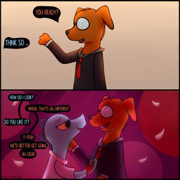 2017 <3 alligator ambiguous_gender anthro blush canine circles clothed clothing comic crocodile crocodilian crossdressing cute date dialogue dog duo embarrassed english_text eyelashes eyewear female flower fur garbo_(nitw) glasses grabbing happy holding_(disambiguation) jewelry male male/male malloy_(nitw) mammal necklace necktie night_in_the_woods pearl_necklace petals plant reptile scalie shirt sleufoot speech_bubble text
Rating: Safe
Score: 2
User: WolfOfBlades
Date: September 21, 2017 2017 <3 alligator ambiguous_gender anthro blush canine circles clothed clothing comic crocodile crocodilian crossdressing cute date dialogue dog duo embarrassed english_text eyelashes eyewear female flower fur garbo_(nitw) glasses grabbing happy holding_(disambiguation) jewelry male male/male malloy_(nitw) mammal necklace necktie night_in_the_woods pearl_necklace petals plant reptile scalie shirt sleufoot speech_bubble text
Rating: Safe
Score: 2
User: WolfOfBlades
Date: September 21, 2017