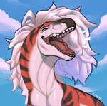 Rating: s
ID: 5666410
Date: 2025-06-25 07:40:44 -0400
Status: active
Score: 5
amber_eyes ambiguous_gender black_body black_scales dinosaur feral fur hi_res mane open_mouth prehistoric_species red_body red_scales red_tongue reptile scales scalie solo teeth tongue white_body white_fur white_mane white_scales zhulya_(artist) post #5666410