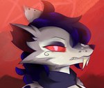 Rating: s
ID: 5390228
Date: 2025-02-22 11:43:11 -0500
Status: active
Score: 9
angry anthro bite black_nose canid canid_demon canine clothing collar demon digital_media_(artwork) e-01 ear_bite fangs female fur fur_markings grey_body grey_fur hair hellhound hellverse inclementia looking_at_viewer mammal markings multicolored_body multicolored_fur mythological_canine mythological_creature mythology piercing purple_body purple_fur purple_hair red_sclera simple_background teeth white_body white_fur post #5390228
