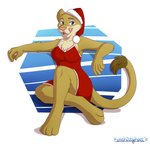 Rating: s
ID: 2463938
Date: 2020-10-27 17:00:37 -0400
Status: active
Score: 23
anthro christmas christmas_clothing christmas_headwear clothed clothing crossed_legs dress felid female hat headgear headwear hi_res holidays kimani kutekittykatt licking licking_lips licking_own_lips lion looking_at_viewer mammal pantherine raised_tail red_clothing santa_hat self_lick solo tail tongue tongue_out post #2463938