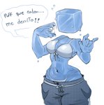 Rating: s
ID: 4783238
Date: 2024-05-14 17:21:08 -0400
Status: active
Score: 58
2023 5_fingers absurd_res animate_inanimate bottomwear bra breasts cleavage clothed clothing digital_media_(artwork) elemental_creature faceless female fingers floating_head grey_bottomwear grey_clothing grey_pants grey_sweatpants hi_res humanoid ice ice_creature medium_breasts melting midriff mineral_fauna mrcaldo navel not_furry oversized_bottomwear oversized_clothing oversized_pants pants pockets portrait signature simple_background small_waist solo spanish_text speech_bubble standing sweatpants tenshi_kaiwai text thong three-quarter_portrait three-quarter_view translated underwear white_background white_bra white_clothing white_thong white_underwear wide_hips y2k_(fashion) post #4783238