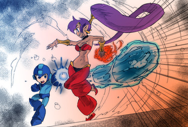 Rating: s
ID: 5592890
Date: 2025-05-23 14:29:57 -0400
Status: active
Score: 7
anonymous_artist arm_cannon armor battle blue_eyes breasts brown_body brown_skin capcom clothing crossover duo ear_piercing ear_ring elemental_manipulation female fire fire_manipulation footwear genie hair headgear helmet humanoid humanoid_pointy_ears light_body light_skin long_hair machine male mega_man_(character) mega_man_(series) megaman_(classic) navel not_furry open_mouth piercing pointy_ears ponytail purple_hair ring_piercing robot robot_humanoid shantae shantae_(series) shoes wayforward post #5592890