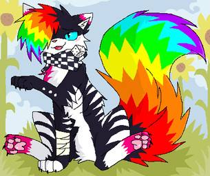Rating: s
ID: 5339651
Date: 2025-01-30 00:04:49 -0500
Status: active
Score: 14
2024 aliasing ambiguous_gender arm_wraps black_body black_claws black_fur blue_eyes blush cel_shading checkered checkered_clothing checkered_scarf claws clothing conditional_dnp dethtwink dice digital_drawing_(artwork) digital_media_(artwork) domestic_cat felid feline felis feral feral_with_hair flower full-length_portrait fur grass hair hair_over_eye low_res mammal markings multicolored_hair multicolored_tail open_mouth open_smile pattern_clothing pattern_scarf pawpads pink_blush pink_markings pink_nose pink_pawpads plant portrait rainbow_hair rainbow_tail ribs scarf shaded sitting skinny smile solo sparklefur tail white_body white_fur white_inner_ear wraps post #5339651