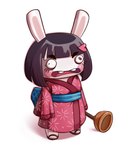 Rating: s
ID: 3513881
Date: 2022-08-18 13:15:09 -0400
Status: active
Score: 26
2022 anthro asian_clothing black_hair bloodshot_eyes clothed clothing crossover derp_eyes dress east_asian_clothing female fur hair humor japanese_clothing kimono kryadrawgin lagomorph leporid mammal open_mouth pink_cheeks plunger rabbid rabbit raving_rabbids rayman_(series) red_clothing red_eyes red_kimono simple_background solo teeth ubisoft usagichi_(vkontakte) vkontakte white_body white_fur post #3513881