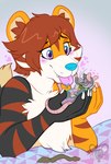 Rating: s
ID: 3477477
Date: 2022-07-30 22:28:19 -0400
Status: active
Score: 19
4_fingers anthro arm_support bed blep blue_nose blush bodily_fluids brown_hair cradling domestic_cat drooling_on_partner drooling_tongue duo felid feline felis female fingers fur furniture genderfluid grey_body grey_fur hair half-closed_eyes half-length_portrait heart_symbol holding_partner kaiju kiss_mark kiss_mark_on_butt kiss_mark_on_chest kiss_mark_on_face kissing leaning_on_elbow macro male male/female mammal markings micro multicolored_eyes murid murine narrowed_eyes orange_body orange_fur pantherine petting portrait rat rodent saliva scarf simple_background size_difference striped_markings stripes tiger tongue tongue_out vermine white_body white_fur post #3477477