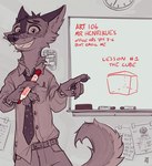 Rating: s
ID: 3083124
Date: 2021-12-21 07:02:49 -0500
Status: active
Score: 177
2021 4_fingers analog_clock anthro belt biped bottomwear canid canine canis cheek_tuft classroom claws clock clothed clothing collared_shirt course_number coyote detailed_background english_honorific english_text facial_tuft fingerpads fingers fire_alarm fluffy fluffy_tail gesture hand_gesture hashtag head_tuft holding_marker holding_object holding_writing_utensil honorific information_board inside lesson_number looking_at_viewer male mammal marker message moses_(samur_shalem) neck_tuft necktie note number pants pawpads pointing samur_shalem school shirt sign signature smile solo standing subject_number tail teacher teeth text topwear tuft untucked_shirt wall_clock whiteboard writing_utensil post #3083124