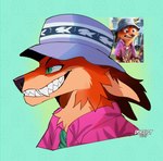 Rating: s
ID: 4976758
Date: 2024-08-10 12:43:51 -0400
Status: active
Score: 46
2024 absurd_res anthro artist_name black_eyebrows black_nose blue_clothing blue_hat blue_headwear brown_ears brown_tuft bucket_hat canid canine cheek_tuft clothed clothed_anthro clothed_male clothing countershade_face countershade_fur countershade_neck countershading dated digital_media_(artwork) disney dogeist ear_tuft eyebrow_through_hat eyebrows facial_tuft fangs fish_print fox fur glistening glistening_eyes green_eyes green_necktie grin hat headgear headshot_portrait headwear hi_res male male_anthro mammal neck_tuft necktie nick_wilde open_mouth orange_body orange_fur orange_tuft pink_clothing pink_dress_shirt pink_shirt pink_topwear portrait pupils red_fox reference_image shaded sharp_teeth shirt side_view smile snout solo tan_body tan_countershading tan_inner_ear tan_tuft teeth text topwear translucent translucent_clothing translucent_hat translucent_headwear true_fox tuft white_text zootopia post #4976758