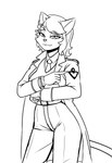 Rating: s
ID: 5575274
Date: 2025-05-15 21:28:47 -0400
Status: active
Score: 15
2025 anthro black_and_white callmewritefag cannelle_muscat clothed clothing coat crossover cyberconnect2 digital_drawing_(artwork) digital_media_(artwork) domestic_cat felid feline felineko felis female fuga:_melodies_of_steel fur gloves hair handwear hanna-barbera hi_res little_tail_bronx looking_at_viewer mammal monochrome necktie simple_background sketch smile solo swat_kats tail topwear trenchcoat uniform post #5575274