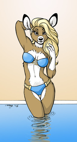2016 bikini black_nose blonde_hair brown_eyes brown_fur cervine clothing deer female fur hair long_hair looking_at_viewer mammal megan_giles midriff navel simple_background solo swimsuit white_fur
Rating: Safe
Score: 19
User: remigius
Date: October 14, 2017 2016 bikini black_nose blonde_hair brown_eyes brown_fur cervine clothing deer female fur hair long_hair looking_at_viewer mammal megan_giles midriff navel simple_background solo swimsuit white_fur
Rating: Safe
Score: 19
User: remigius
Date: October 14, 2017